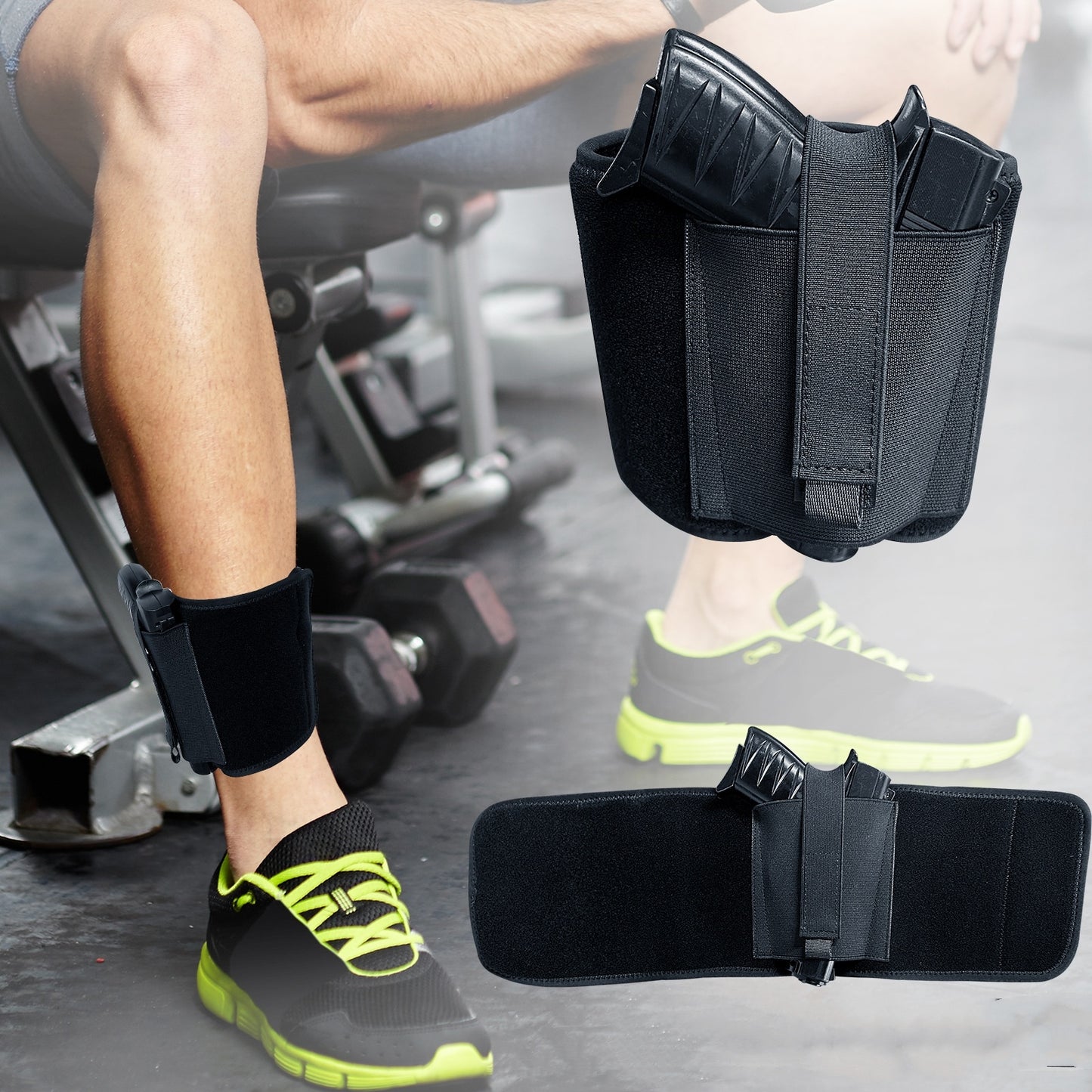 Convenient Invisible Tactical Leggings Ankle Holster