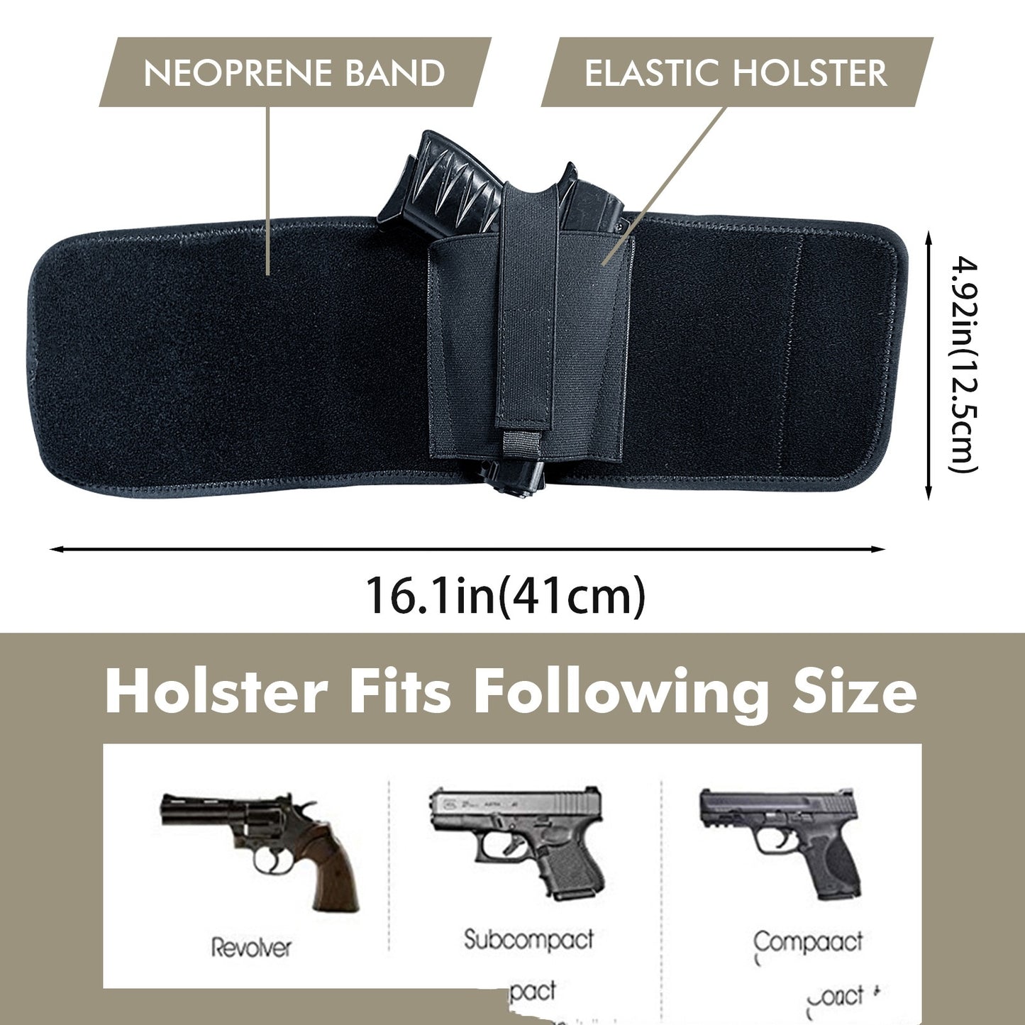 Convenient Invisible Tactical Leggings Ankle Holster
